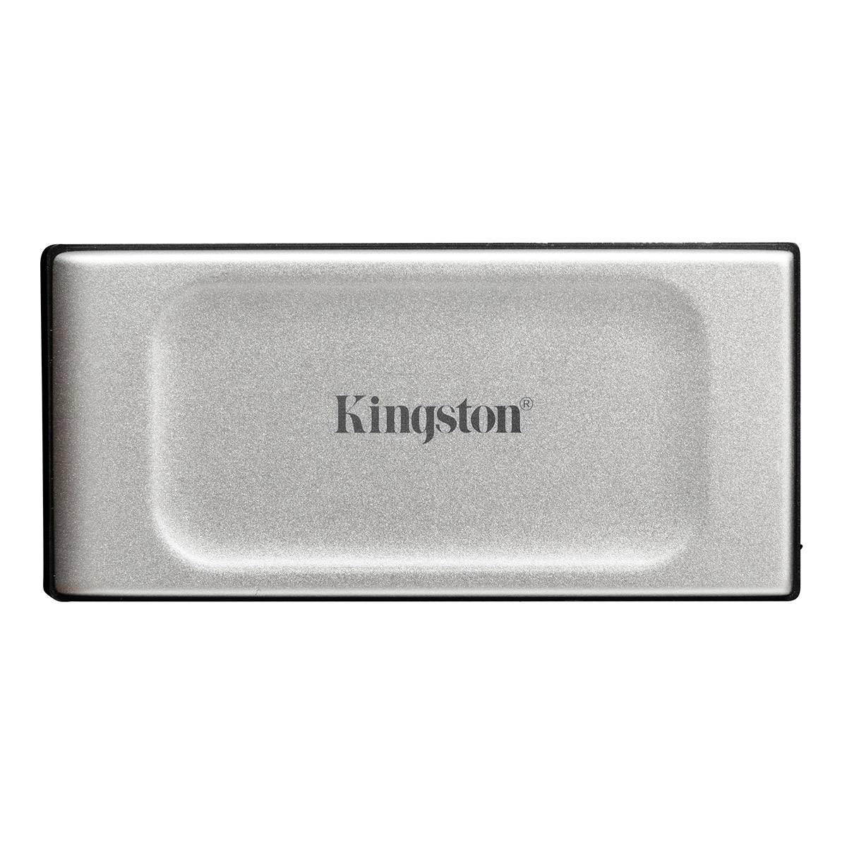 SSD Externo Kingston XS2000 500GB USB 3.2 Gen2 Cinza