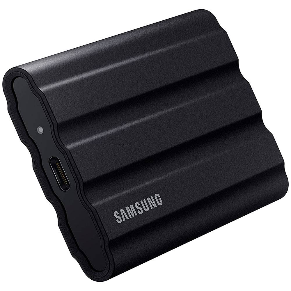 SSD Externo Samsung T7 Shield 1TB USB 3.2 Gen 2 Type-C Preto