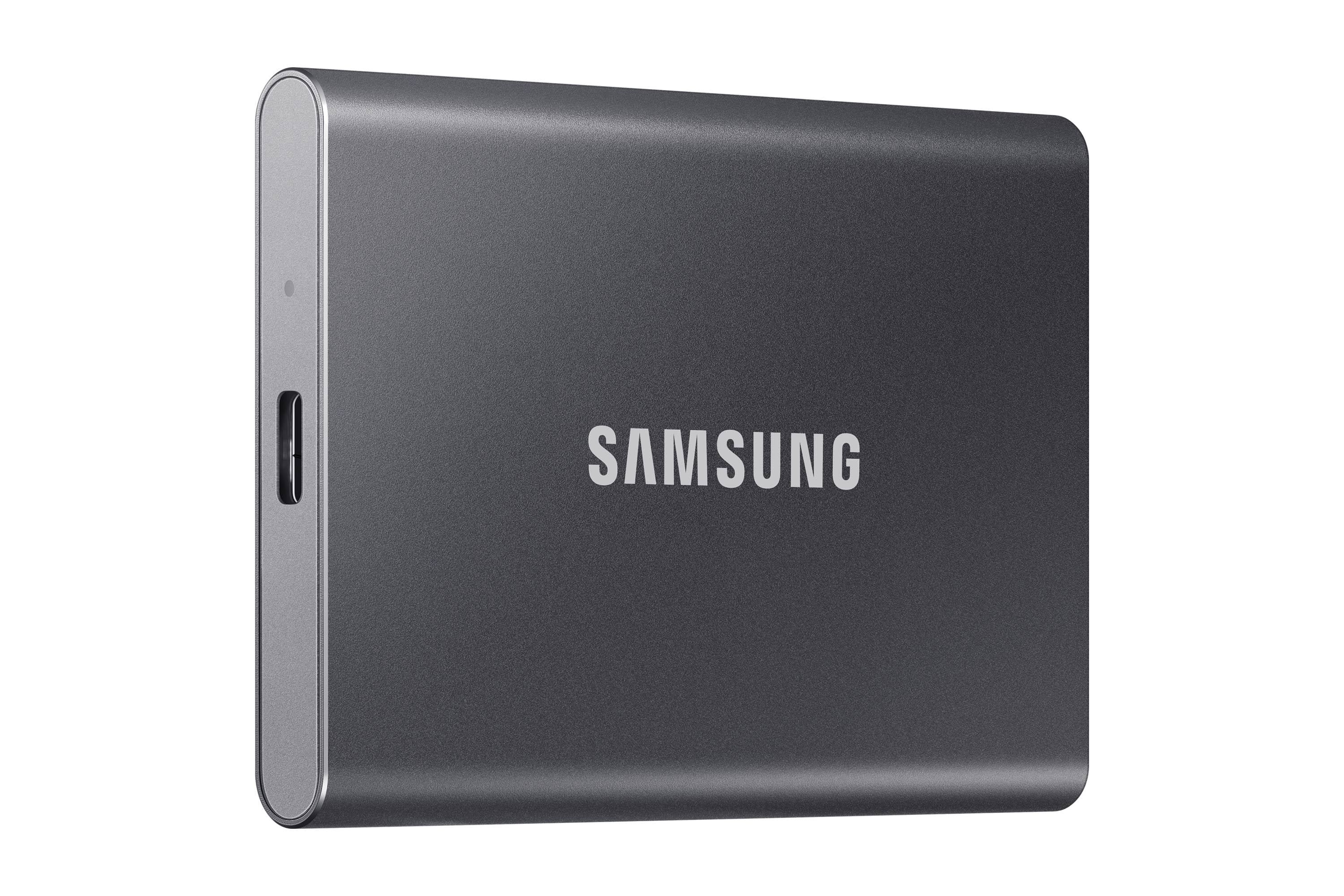 SSD Externo Samsung Portable T7 1TB USB 3.2 Gen2 Preto