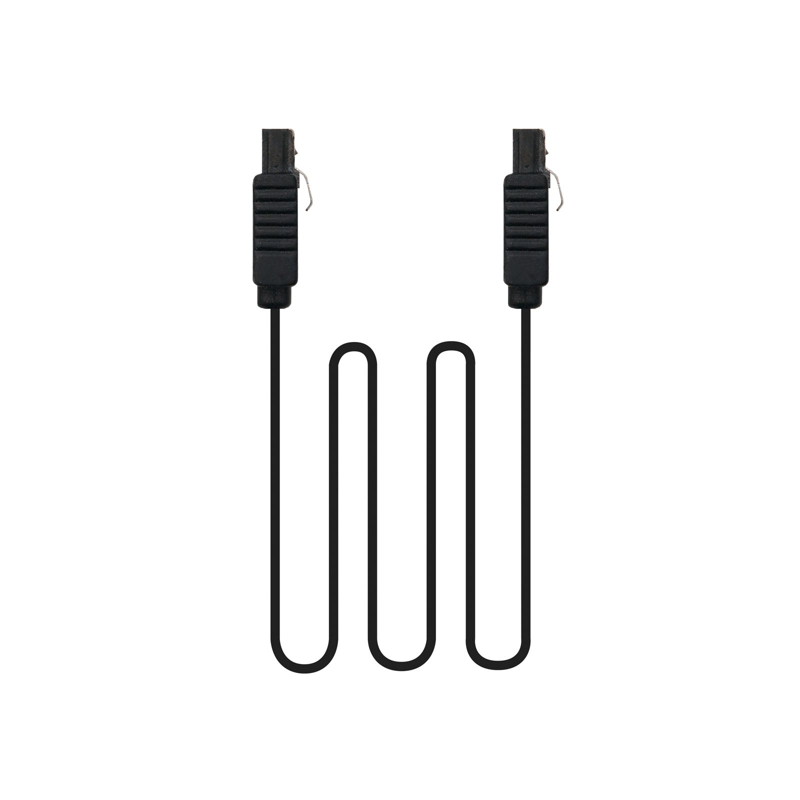 Cabo SATA III Nanocable 50 CM Preto