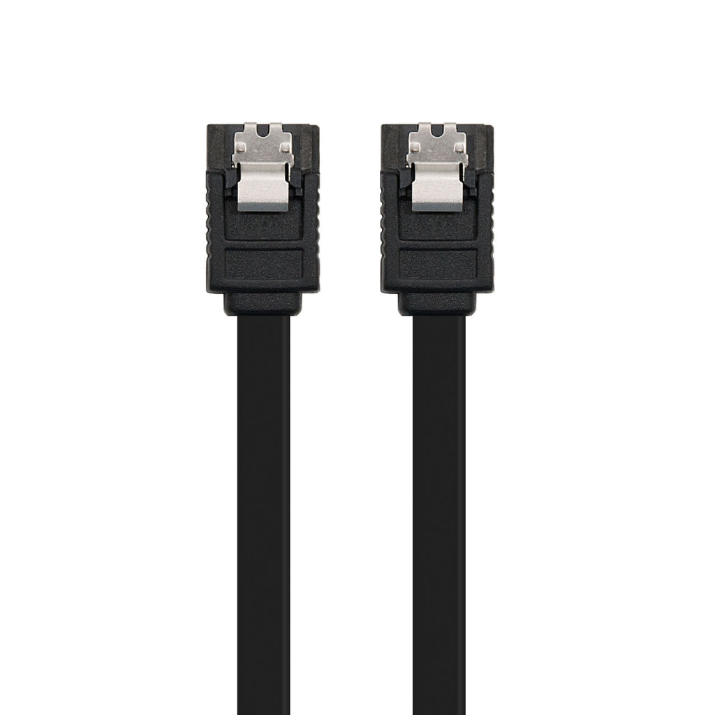 Cabo SATA III Nanocable 50 CM Preto