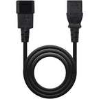 Cabo de Alimentação Nanocable C13/F-C14/M 3M Preto