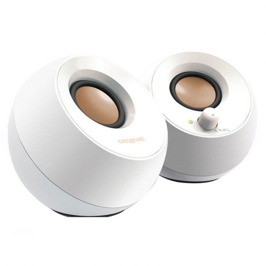 Coluna Creative Pebble 2.0 - Branco