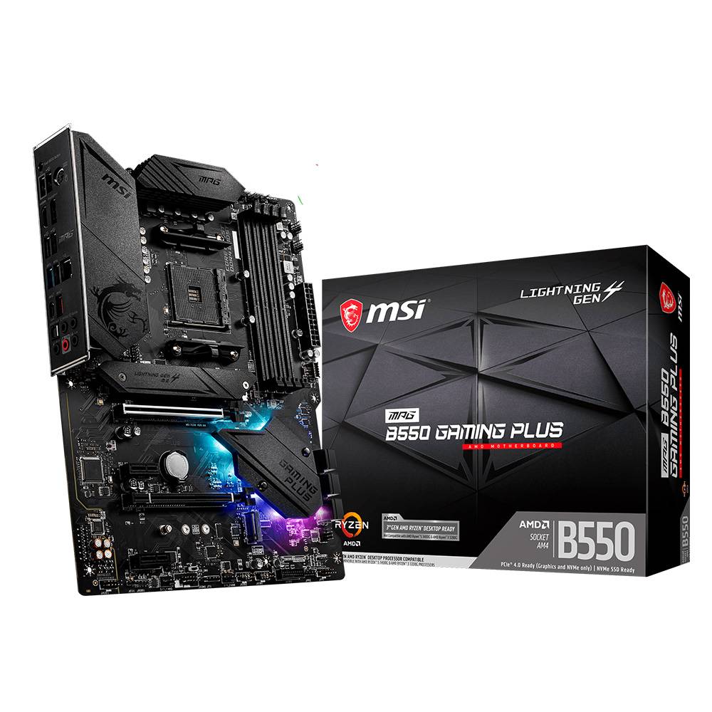 Motherboard ATX MSI MPG B550 Gaming Plus SktAM4
