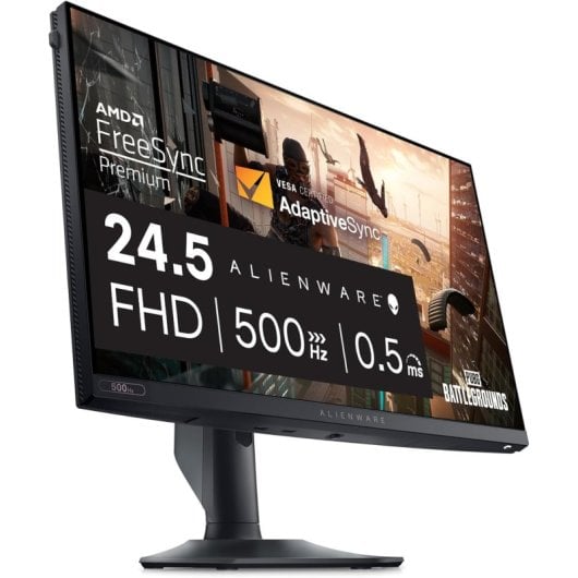 Monitor DELL - 24.5" Full HD / 500Hz / 0.5ms / AMD FreeSync Premium - AW2524HF