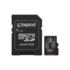 Cartão de Memória microSDXC Kingston Canvas Select Plus Gen3 64GB (100MB/s) UHS-I, U1, V10, A1 + Adaptador SD