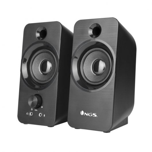 NGS SB350 Colunas Multimédia 2.0 Pretas