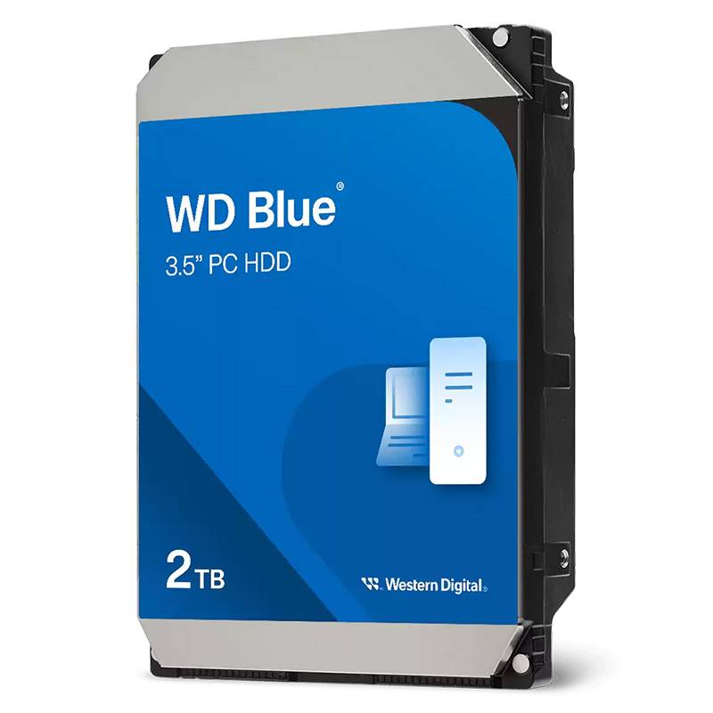 Disco Rígido 3.5" Western Digital WD Blue 2TB 7200RPM 256MB Cache 215MB/s SATA 6Gb/s