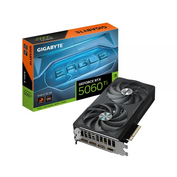 Placa Gráfica Gigabyte GeForce® RTX 5060 Ti Eagle OC 8GB GDDR7 DLSS4