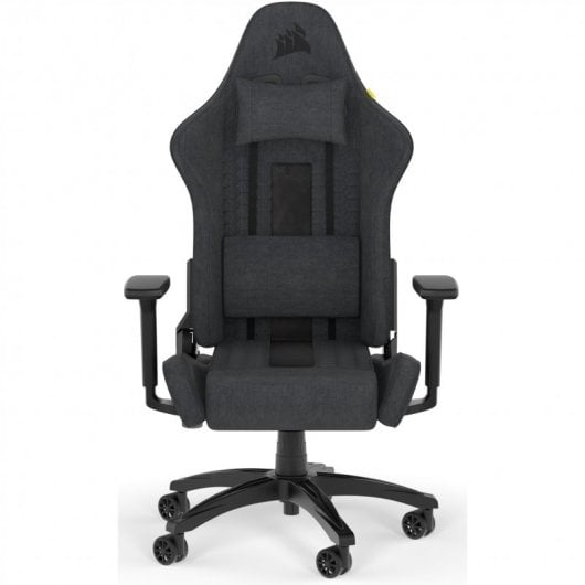 Cadeira Gaming CORSAIR TC100 (Cinzento e Preto)