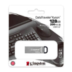 Pen Drive Kingston DataTraveler Kyson 128GB USB 3.2 Preta