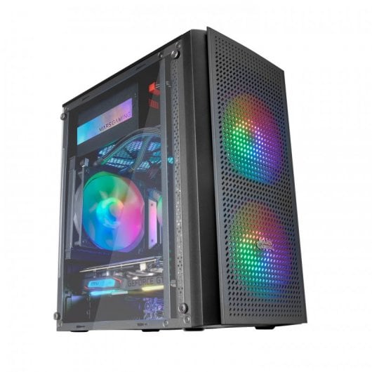 Caixa PC MARS GAMING MC300W (Mini ATX Tower - Branco)