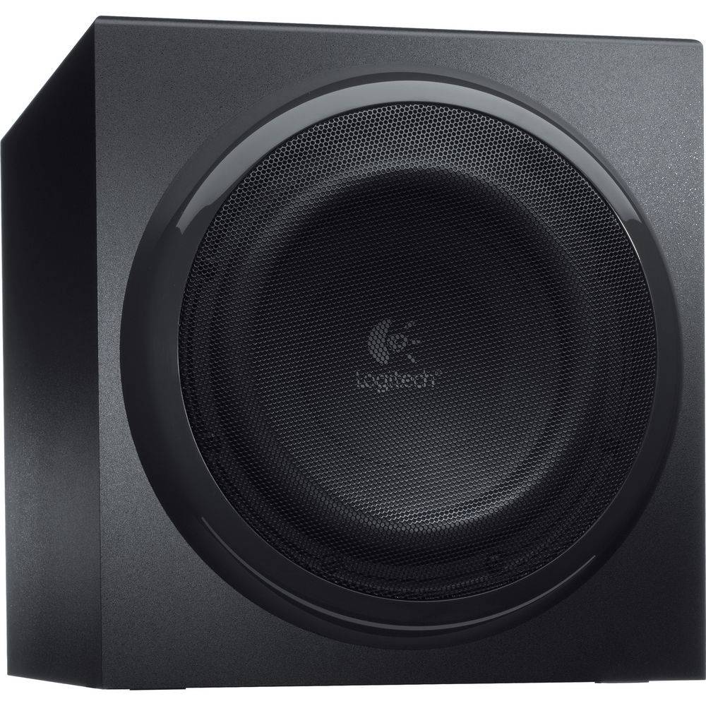 Colunas Logitech Z906 THX Surround Sound 5.1 1000W Peak / 500W RMS Pretas
