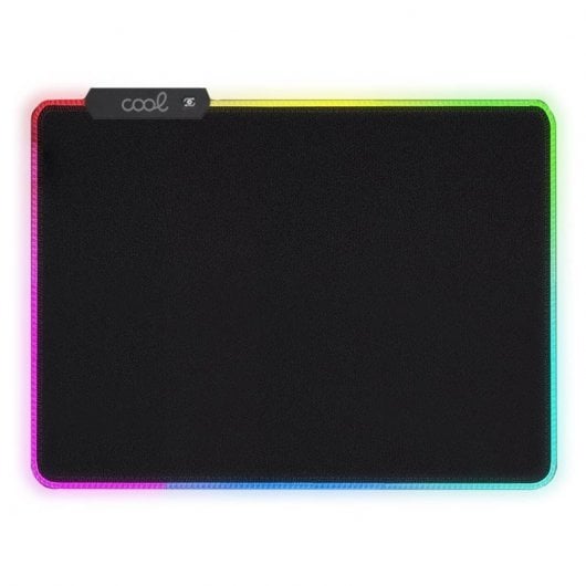 Cool Tapete Gaming RGB Preto