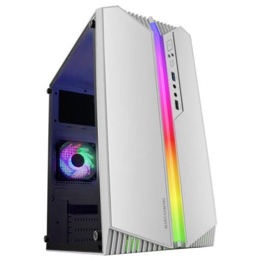 Caixa de PC MARS GAMING Micro-ATX Ultra-Compacta MCS1W (Branco)