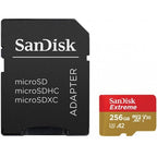 Cartão de Memória microSDXC SanDisk Extreme 512GB (190MB/s) UHS-I, U3, V30, A2 + Adaptador SD