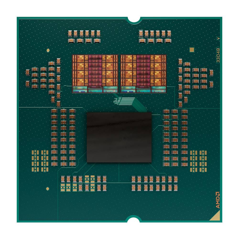 Processador AMD Ryzen 5 9600 "Zen 5" 6-Core 3.8GHz c/ Turbo 5.2GHz 38MB Cache SktAM5