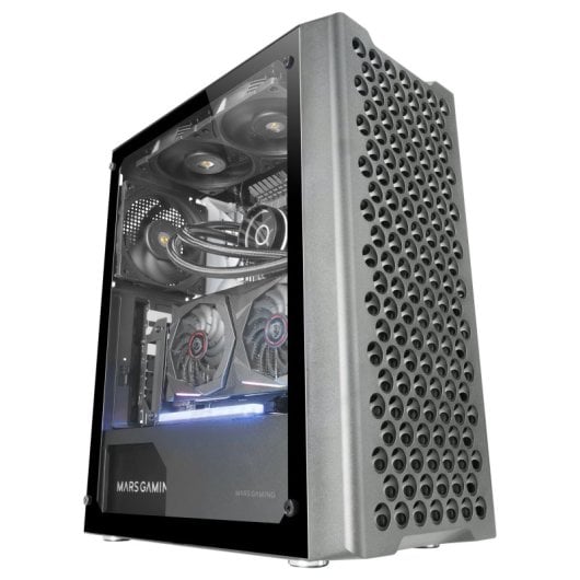 Caixa ATX Mars Gaming MC-IPRO Professional Tempered Glass Preta