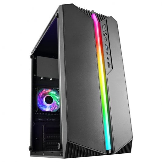 Caixa de PC MARS GAMING Micro-ATX Ultra-Compacta MCS1 (Preto)
