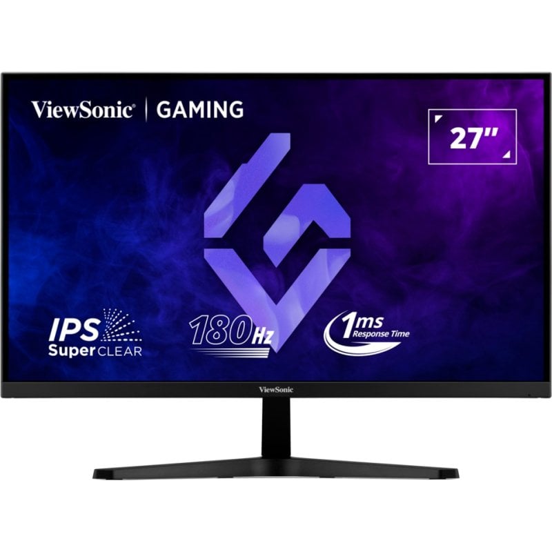 Viewsonic VX27G1-HD Monitor 27" LED Rapid IPS FullHD 180Hz HDR10 Compatível com G-SYNC