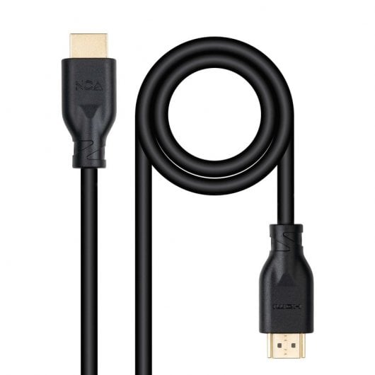 Cabo Nanocable HDMI V2.0 4K@60Hz 18Gbps CCS 3M Preto