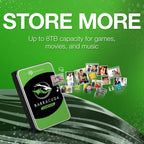 Disco Rígido 3.5" Seagate Barracuda 2TB 7200RPM 256MB Cache 220MB/s SATA 6Gb/s