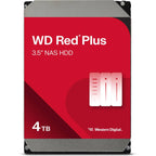 Disco Rígido 3.5" Western Digital WD Red Plus 4TB 5400RPM 256MB Cache 185MB/s SATA 6Gb/s