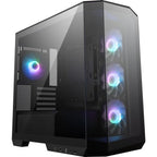 Caixa Micro-ATX MSI MAG PANO M100R PZ Vidro Temperada Preta