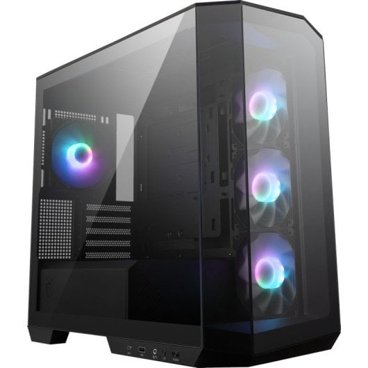 Caixa Micro-ATX MSI MAG PANO M100R PZ Vidro Temperada Preta