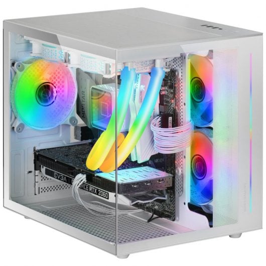 Mars Gaming Caixa Micro-ATX MC-VIEW - Branco
