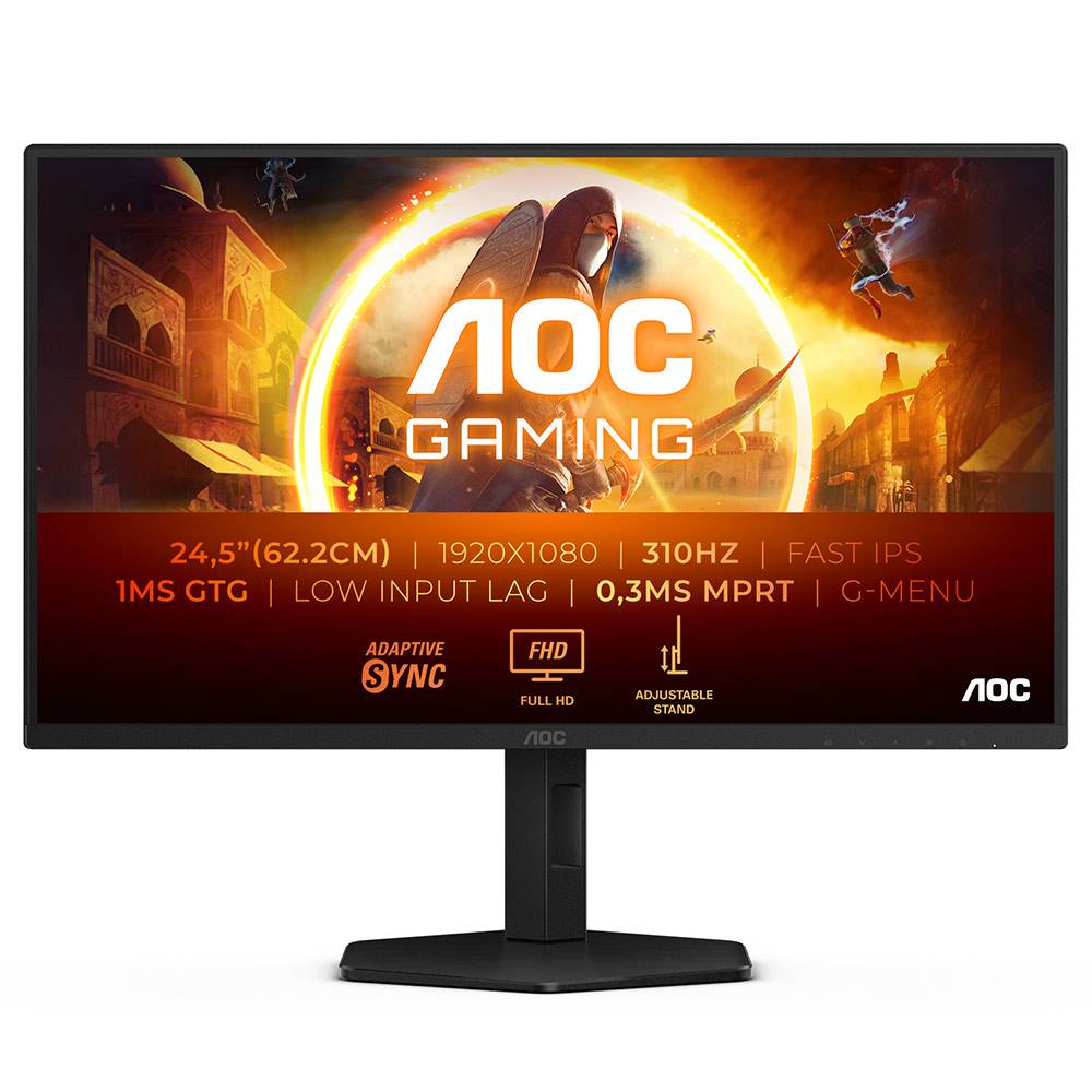 Monitor AOC Gaming 25G4SXU IPS W-LED 24.5" FHD 16:9 310Hz(OC) VESA Adaptive Sync / G-SYNC Compatible