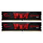 Memória RAM UDIMM G.SKILL Aegis 16GB (2x8GB) DDR4-3200MHz (Intel XMP) CL16 (16-18-18-38) 1.35V Preta