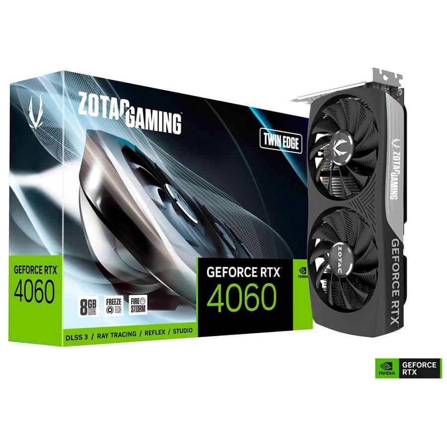 Placa Gráfica ZOTAC GeForce® RTX 5060 Twin Edge OC 8GB GDDR7 DLSS4
