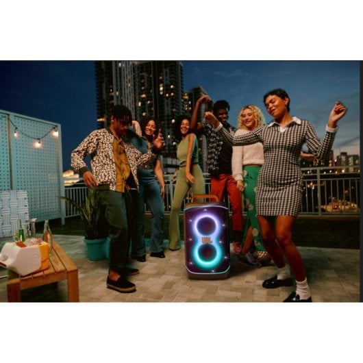 Coluna High-Power JBL PartyBox 520 400W Preta