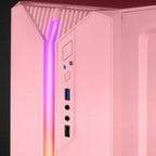 Caixa Micro-ATX Mars Gaming MC-S1 Compact ARGB Window Rosa
