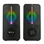 NGS GSX-150 Colunas Gaming Pretas