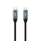 Cabo USB 3.2 Gen2x2 Nanocable 20Gbps 5A/100W 4K@60Hz USB-C M/M 3 M Preto