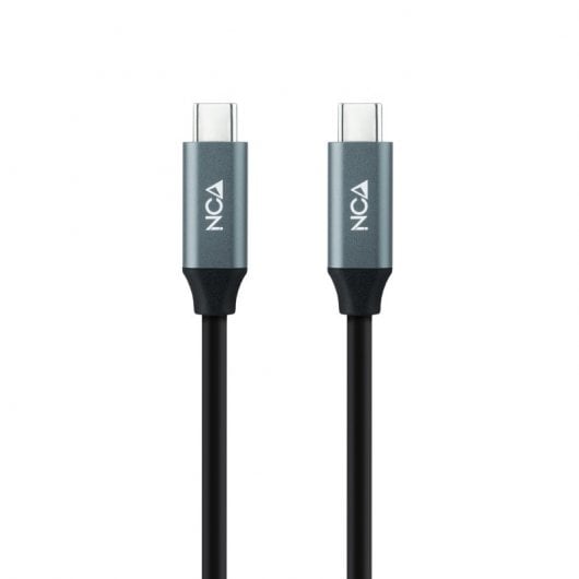 Cabo USB 3.2 Gen2x2 Nanocable 20Gbps 5A/100W 4K@60Hz USB-C M/M 3 M Preto
