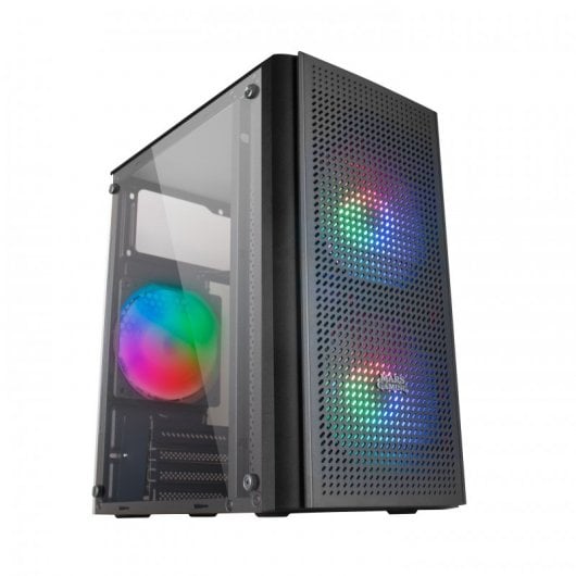 Caixa PC MARS GAMING MC300W (Mini ATX Tower - Branco)