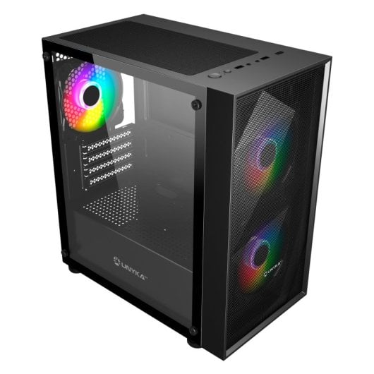 Caixa semitorre ATX Unykach Mir B200 (preta)