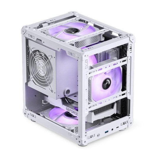 Caixa Micro-ATX Jonsbo C6 Branca
