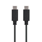Cabo USB 2.0 3A Nanocable USB-C M/M 2 M Preto