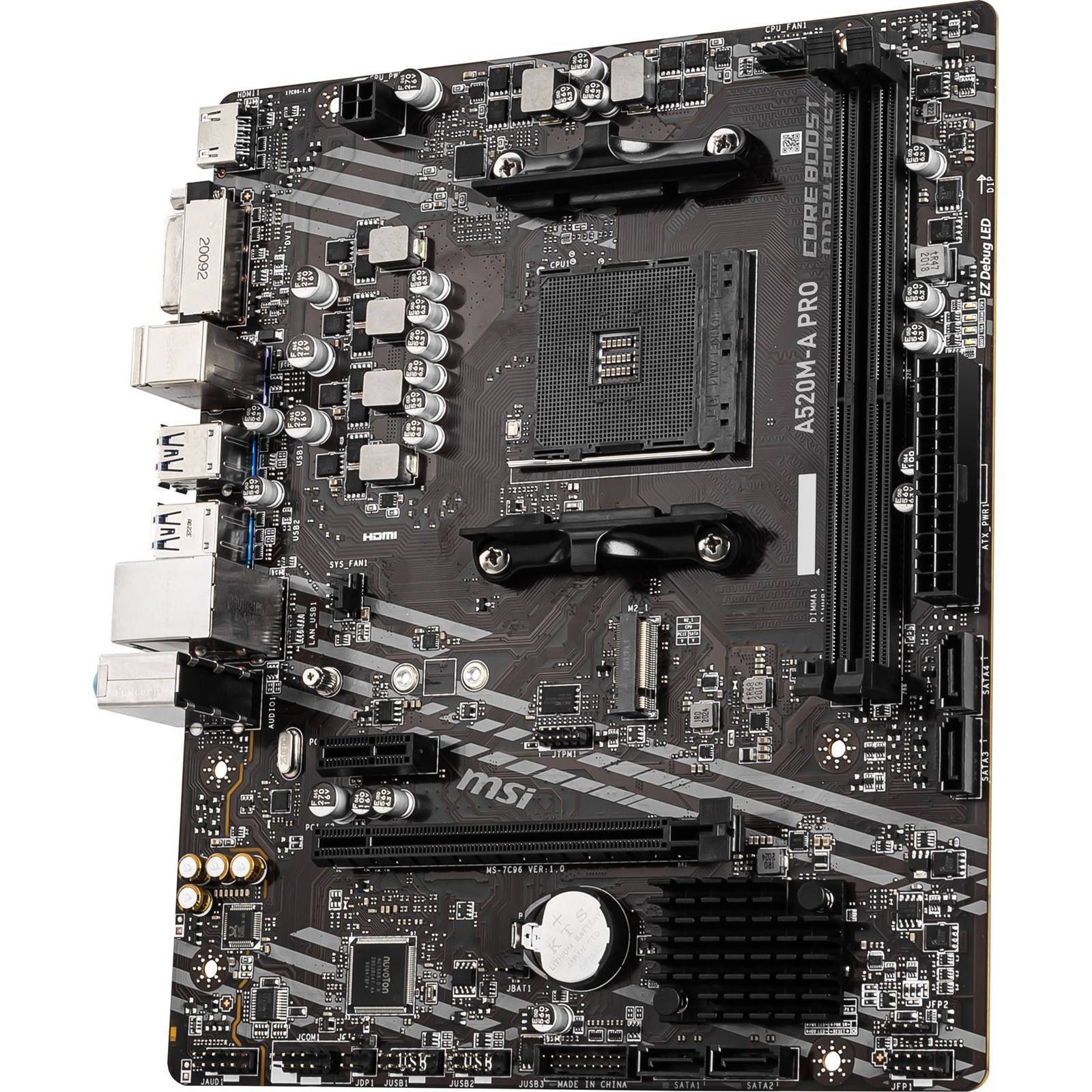Motherboard Micro-ATX MSI A520M-A Pro SktAM4