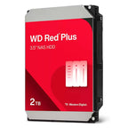 Disco Rígido 3.5" Western Digital WD Red Plus 2TB 5400RPM 64MB Cache 180MB/s SATA 6Gb/s