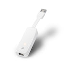 Adaptador de Rede TP-Link UE300 USB 3.0 para 100/1000Mbps Gigabit Ethernet Branco
