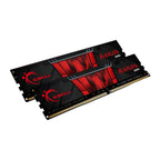 Memória RAM UDIMM G.SKILL Aegis 16GB (2x8GB) DDR4-3200MHz (Intel XMP) CL16 (16-18-18-38) 1.35V Preta