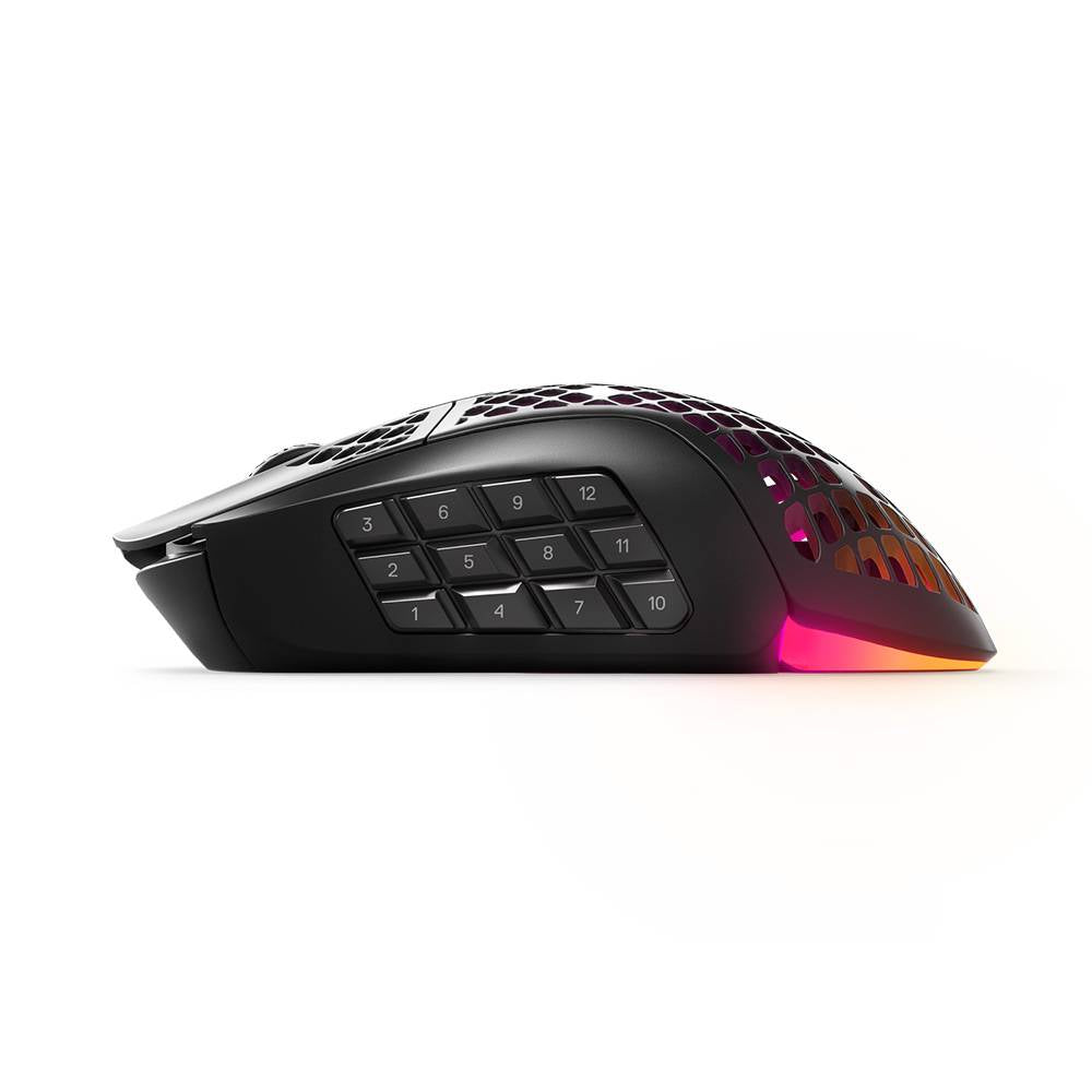 Rato Óptico Steelseries Aerox 9 Wireless 18000DPI Preto