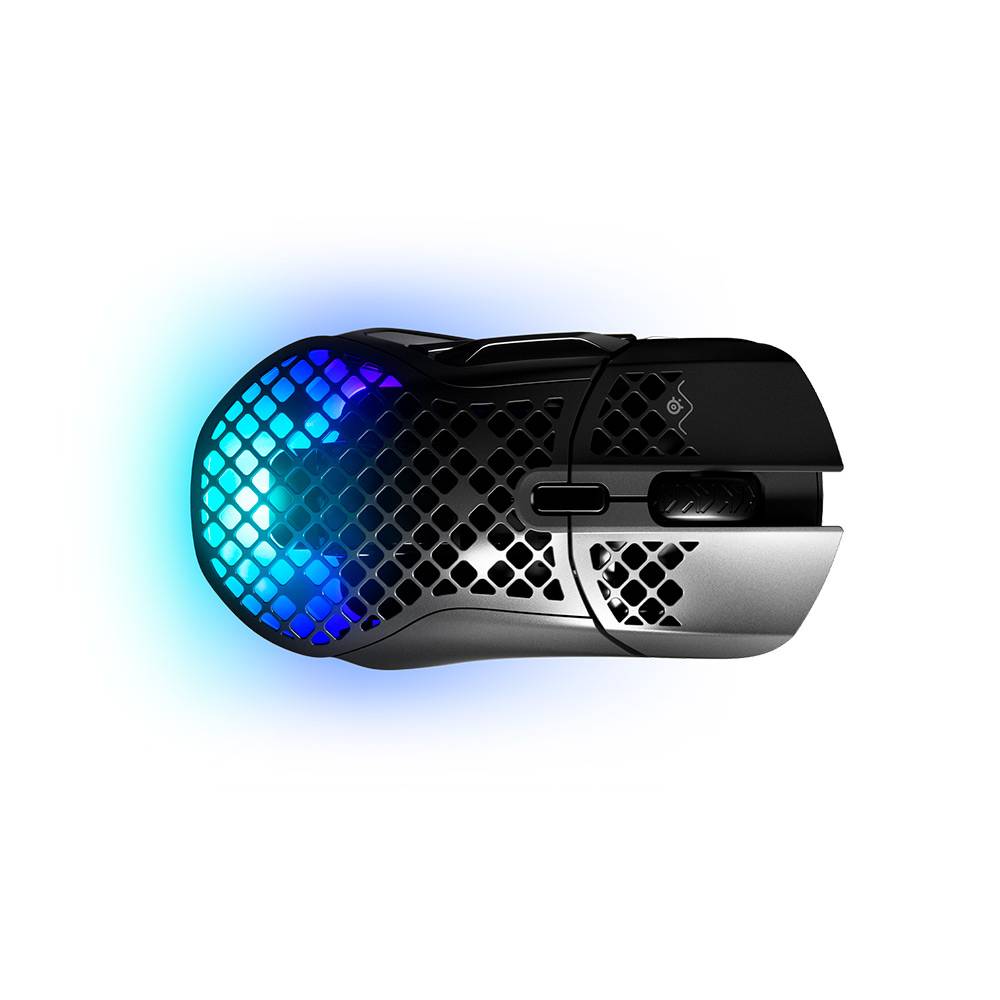 Rato Óptico Steelseries Aerox 5 Wireless 18000DPI Preto