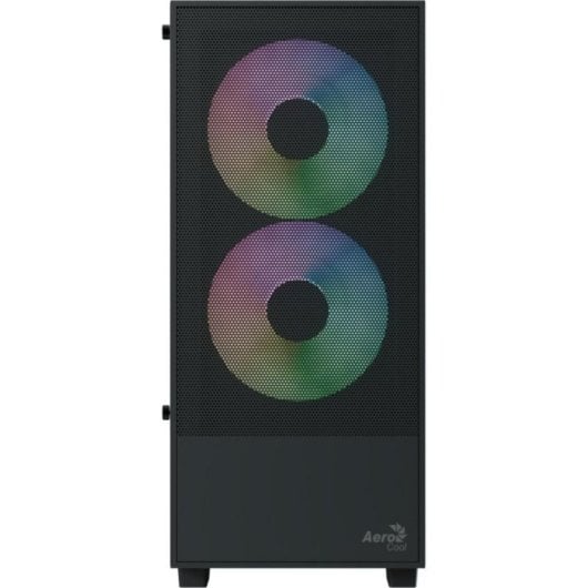 Caixa ATX Aerocool B508A Flow ARGB Vidro Temperado Preto