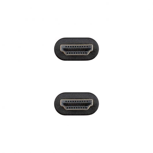 Cabo Nanocable HDMI V2.0 4K@60Hz 18Gbps CCS 3M Preto